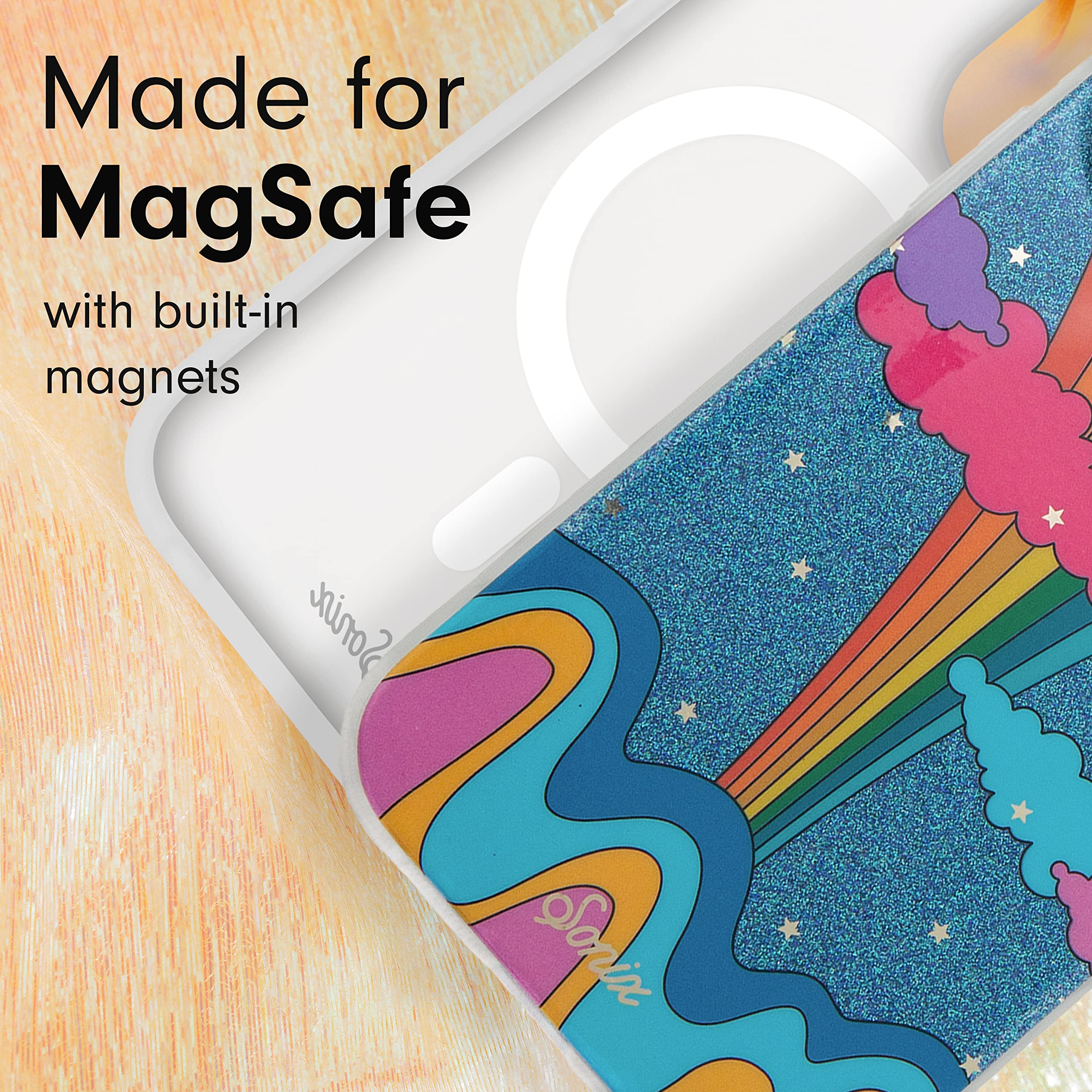 Foto 4 pulgar | Funda De Teléfono Sonix Para Iphone 14 Pro Magsafe 3m Drop Test Sky Fantasy - Venta Internacional.
