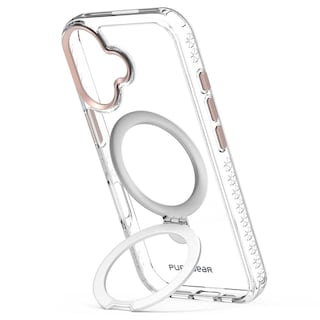 Foto 3 | . Funda Puregear Slimshell Kik Mag Para Iphone 16 Plus Transp Rosa Compatible Con Magsafe