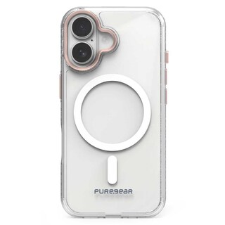 Foto 1 | . Funda Puregear Slimshell Plus Mag Para Iphone 16 Plus Transp Rosa Compatible Con Magsafe