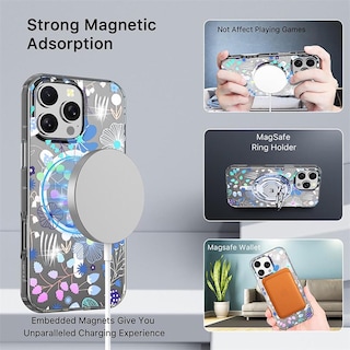 Foto 5 | . Funda Mybat Mood Con Magsafe Para Iphone 16 Pro - Flores