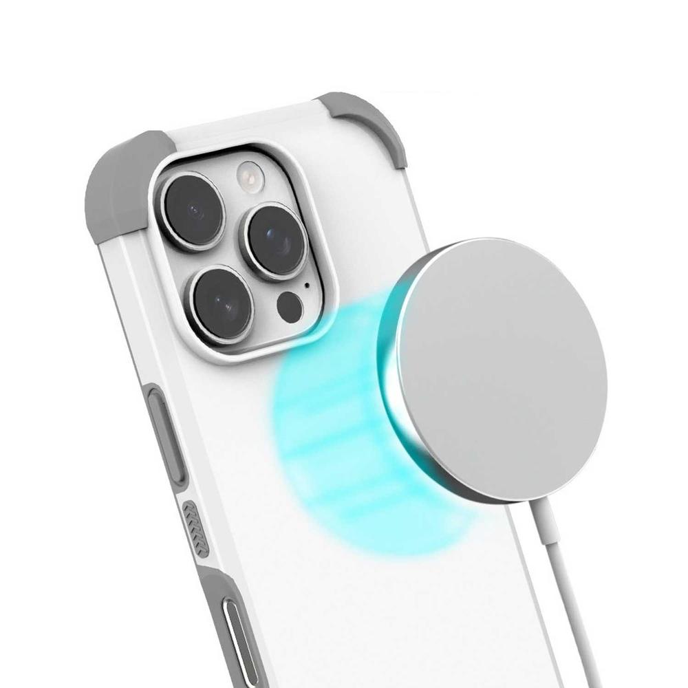 Foto 4 pulgar | . Funda Puregear Dualtek Mag Para Iphone 16 Pro Blanca Compatible Con Magsafe