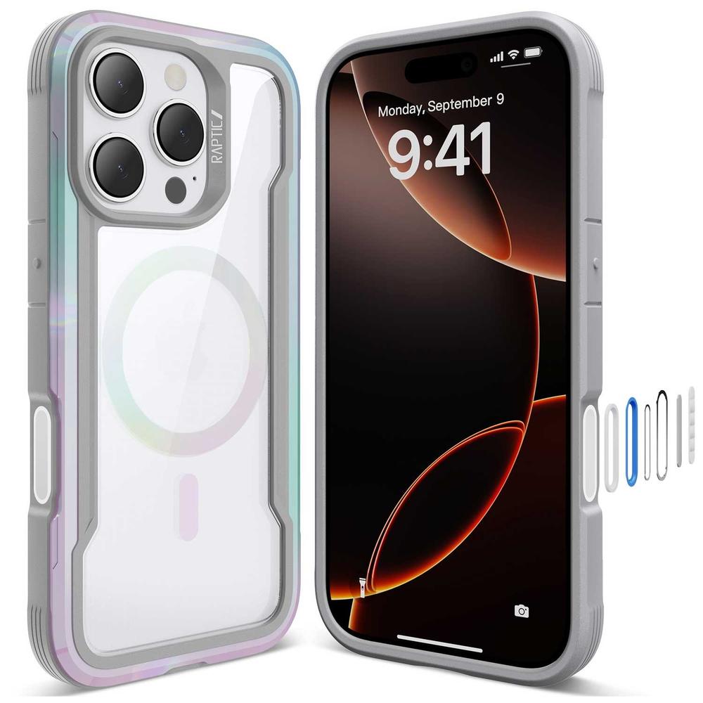Foto 6 pulgar | . Funda Raptic Shield Para Iphone 16 Pro Max Quartz Compatible Con Magsafe