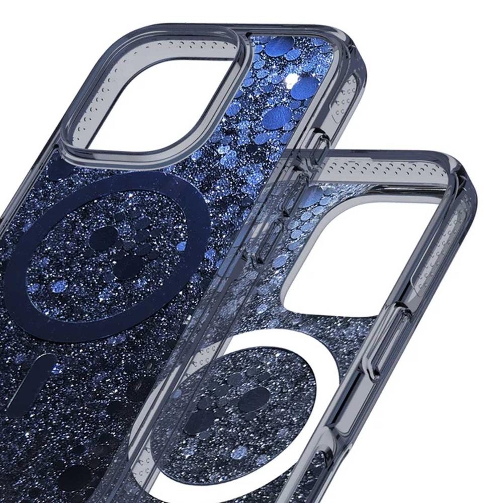Foto 5 pulgar | . Funda Prodigee Popstar Mag Para Iphone 16 Pro Max Azul Brillos