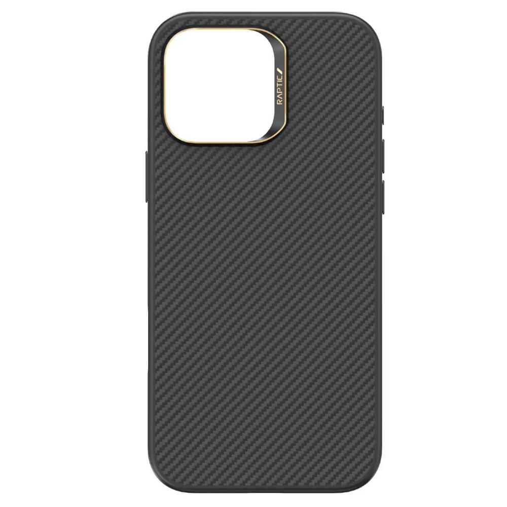 Foto 4 pulgar | . Funda Raptic Aramid Para Iphone 16 Pro Max Negra Compatible Con Magsafe