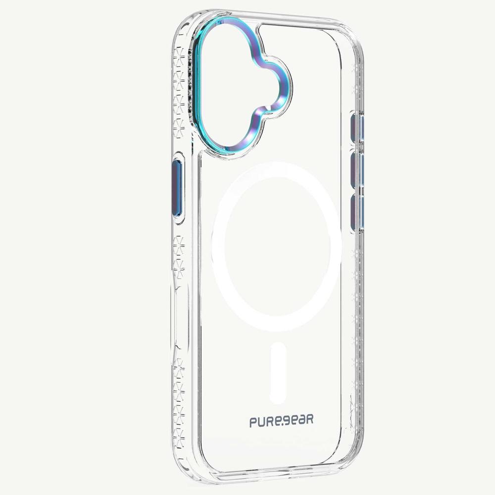 Foto 4 | . Funda Puregear Slimshell Plus Mag Para Iphone 16 Plus Transp Tornasol Compatible Con Magsafe