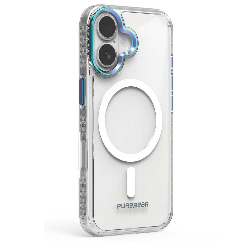 Foto 5 | . Funda Puregear Slimshell Plus Mag Para Iphone 16 Plus Transp Tornasol Compatible Con Magsafe