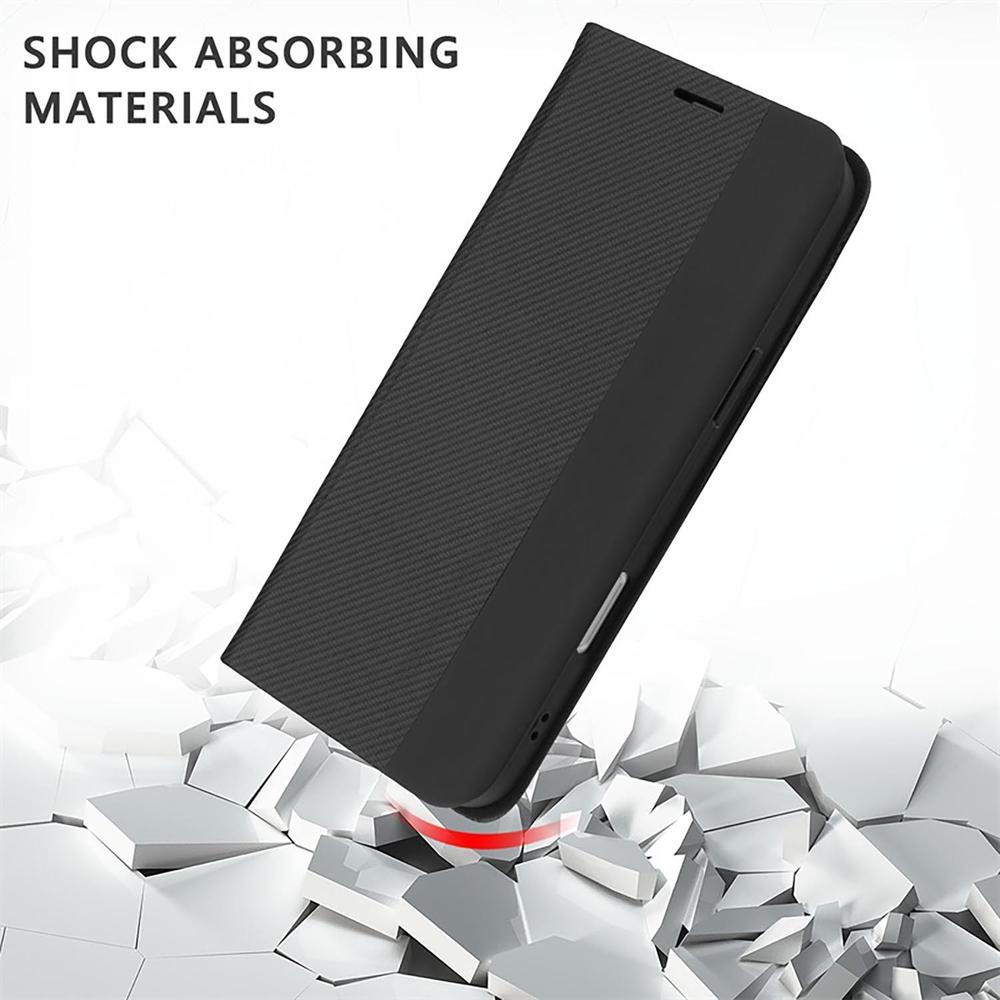 Foto 6 pulgar | . Funda Mybat Cartera Para Iphone 16 Pro Max Negra Wallet Case