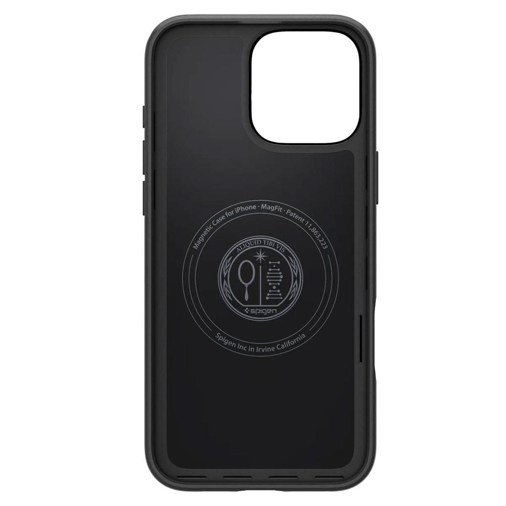 Foto 6 pulgar | . Funda Spigen Thin Fit Mag Para Iphone 16 Negra