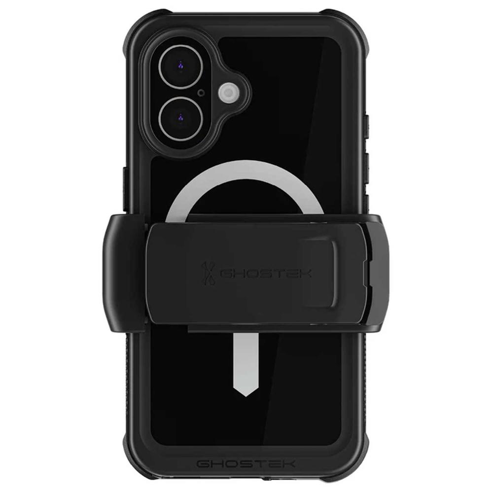 Foto 2 pulgar | . Funda Ghostek Nautical Clip Para Iphone 16 Negra Magsafe Contra Agua