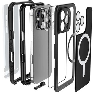 Foto 3 | . Funda Ghostek Nautical Clip Para Iphone 16 Pro Negra Magsafe Contra Agua
