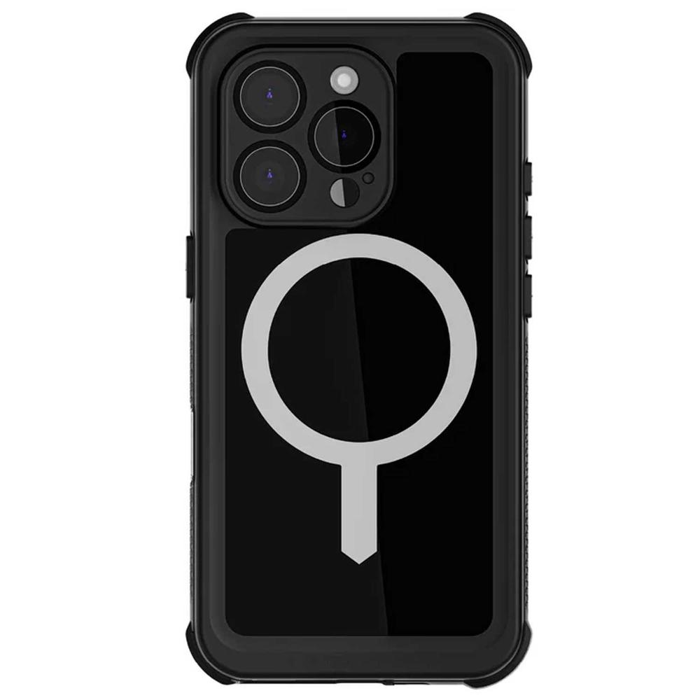 Foto 8 pulgar | . Funda Ghostek Nautical Clip Para Iphone 16 Pro Negra Magsafe Contra Agua