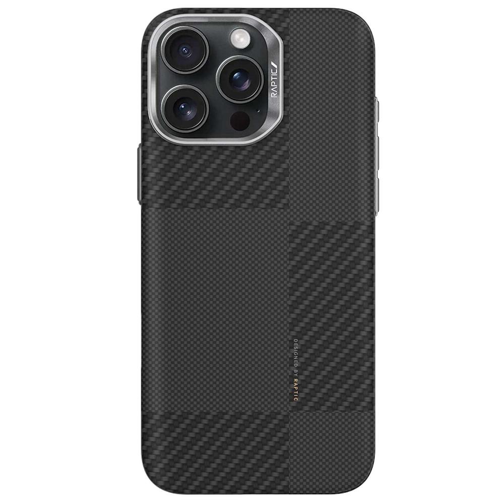 Foto 2 pulgar | . Funda Raptic Aramid Croxx Para Iphone 16 Pro Max Negra Compatible Con Magsafe
