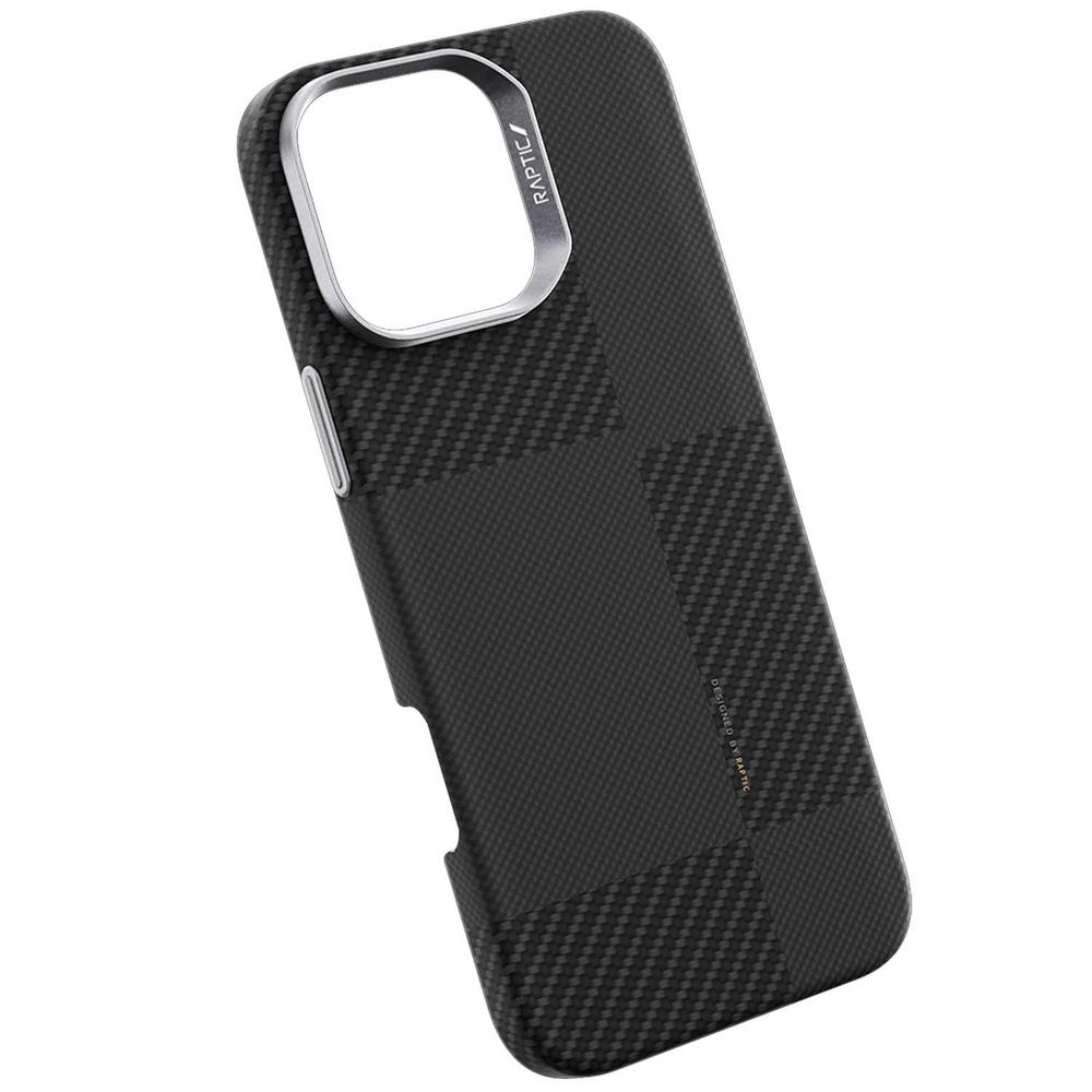 Foto 3 pulgar | . Funda Raptic Aramid Croxx Para Iphone 16 Pro Max Negra Compatible Con Magsafe