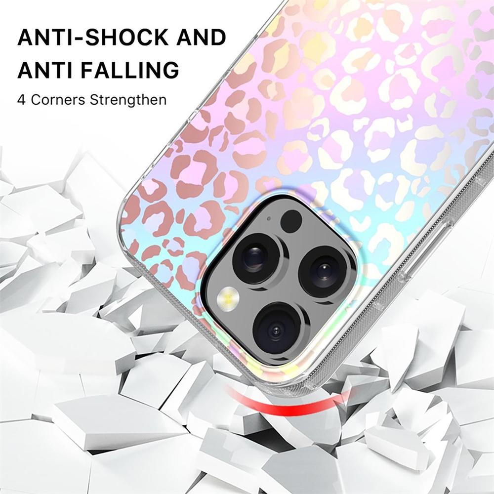 Foto 4 pulgar | . Funda Mybat Mood Con Magsafe Para Iphone 16 Pro Max - Holog Leopardo