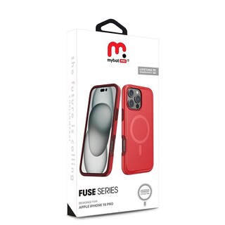 Foto 3 | Funda Mybat Fuse con Magsafe para iPhone 16 Pro Roja