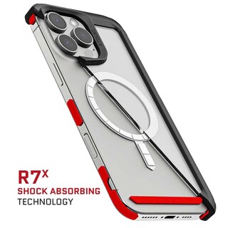 Foto 7 | Funda Ghostek Atomic para iPhone 16 Pro Max Aluminio Negra Transp Magsafe