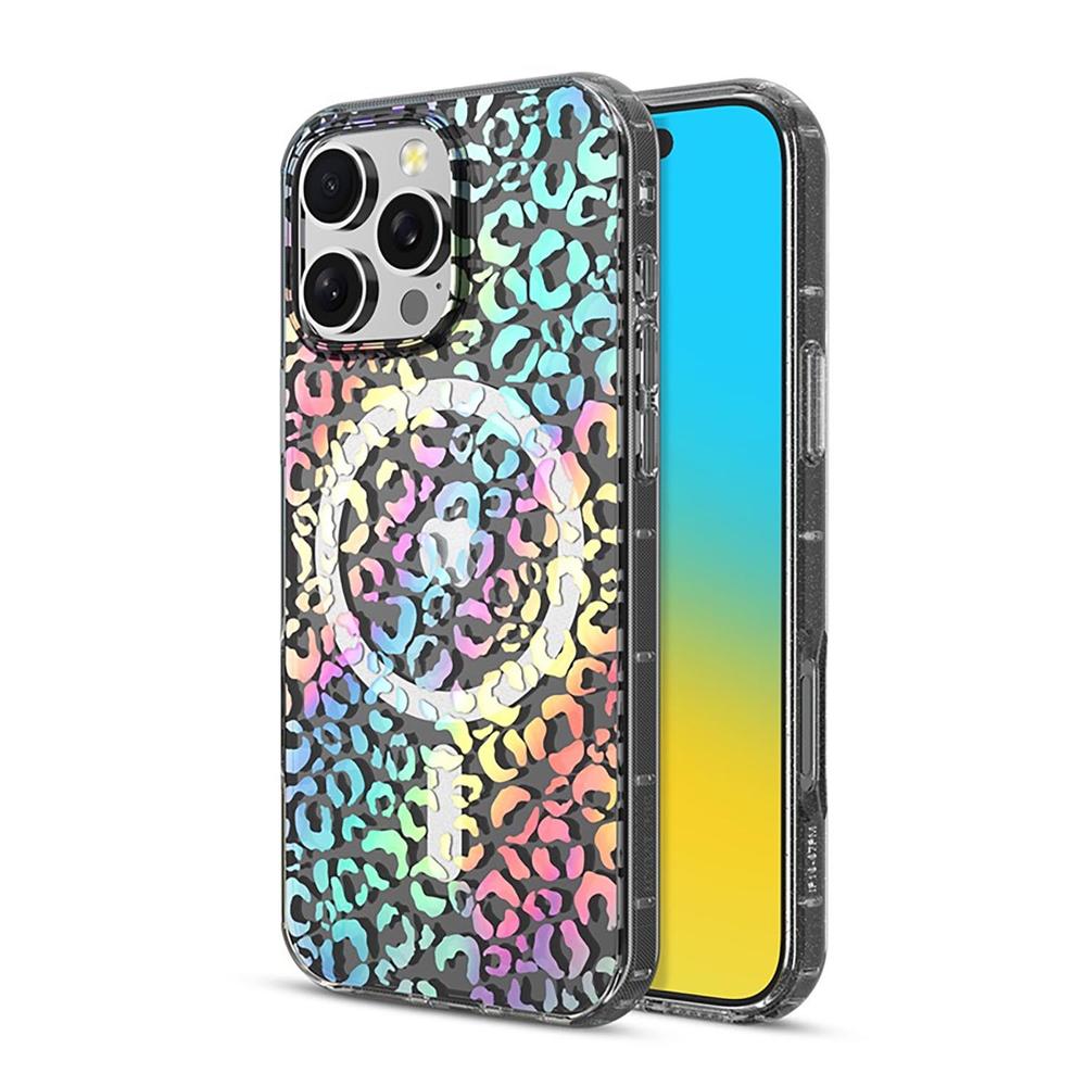 Foto 2 pulgar | . Funda Mybat Mood Con Magsafe Para Iphone 16 Pro - Holog Leopardo