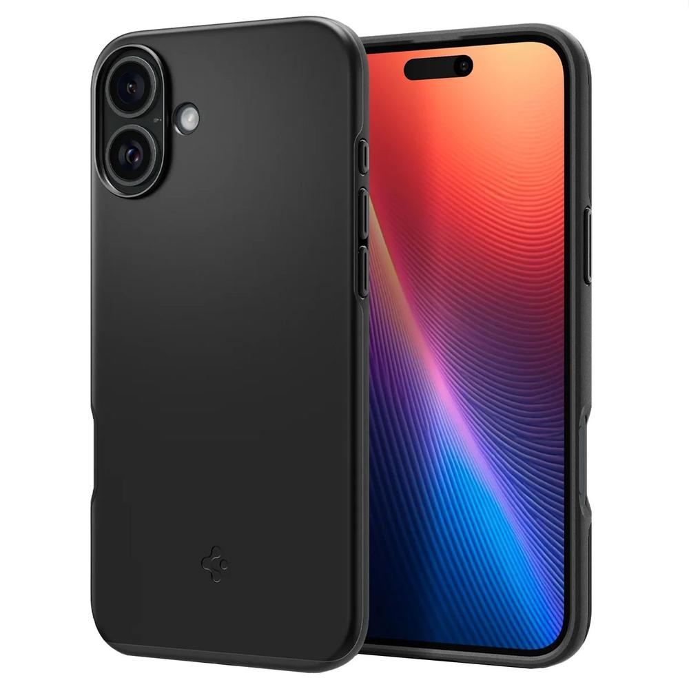 Foto 3 pulgar | . Funda Spigen Thin Fit Mag Para Iphone 16 Negra