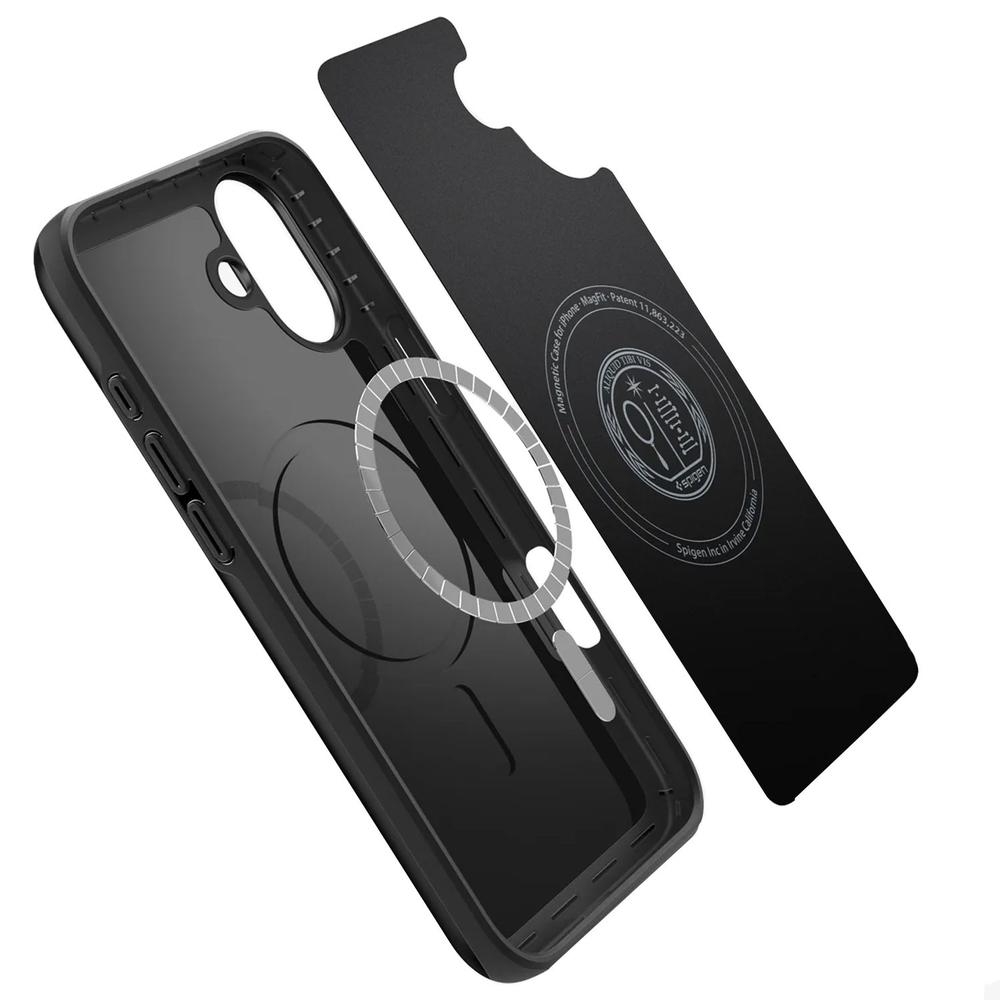 Foto 4 pulgar | . Funda Spigen Thin Fit Mag Para Iphone 16 Negra