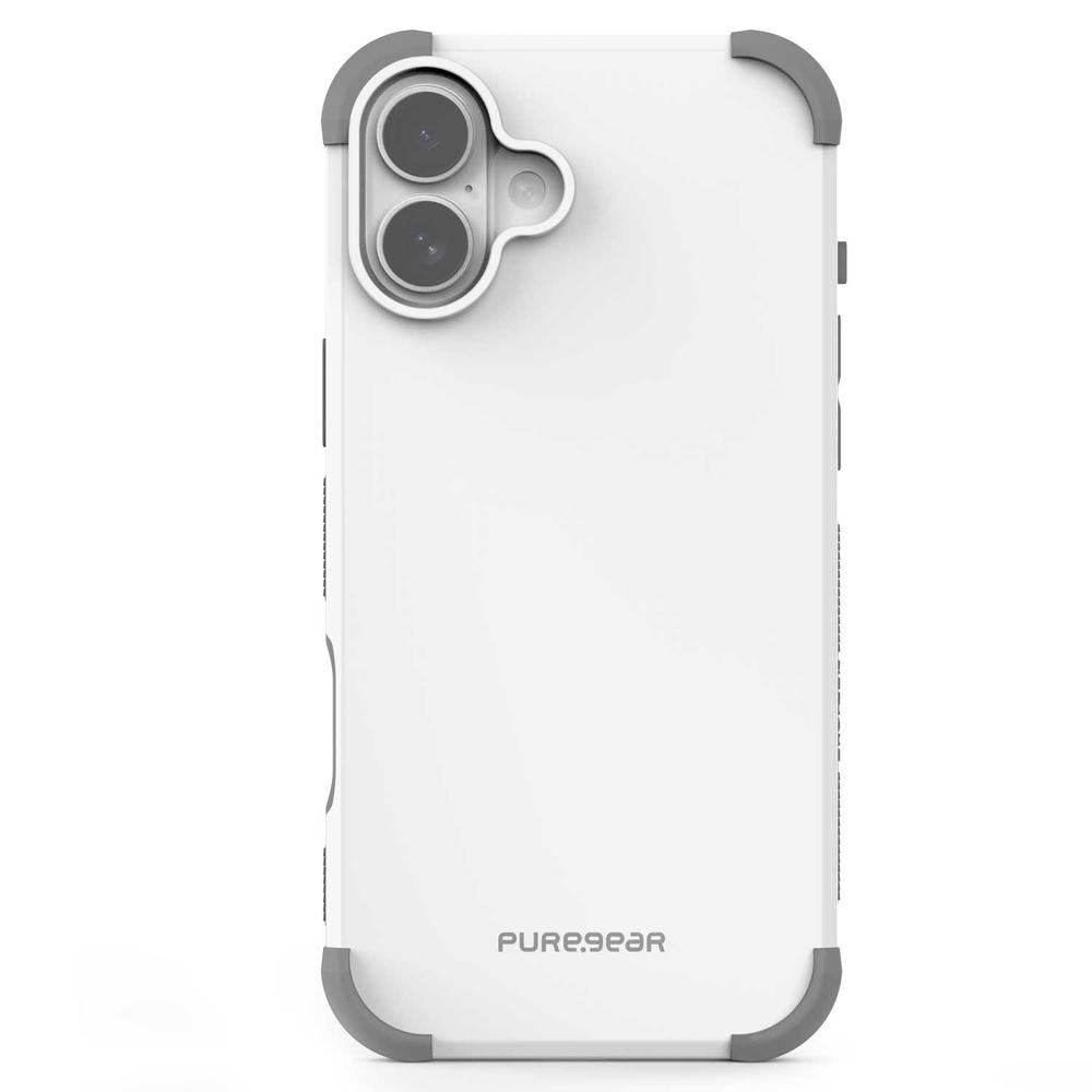 Foto 2 pulgar | . Funda Puregear Dualtek Mag Para Iphone 16 Plus Blanca Compatible Con Magsafe
