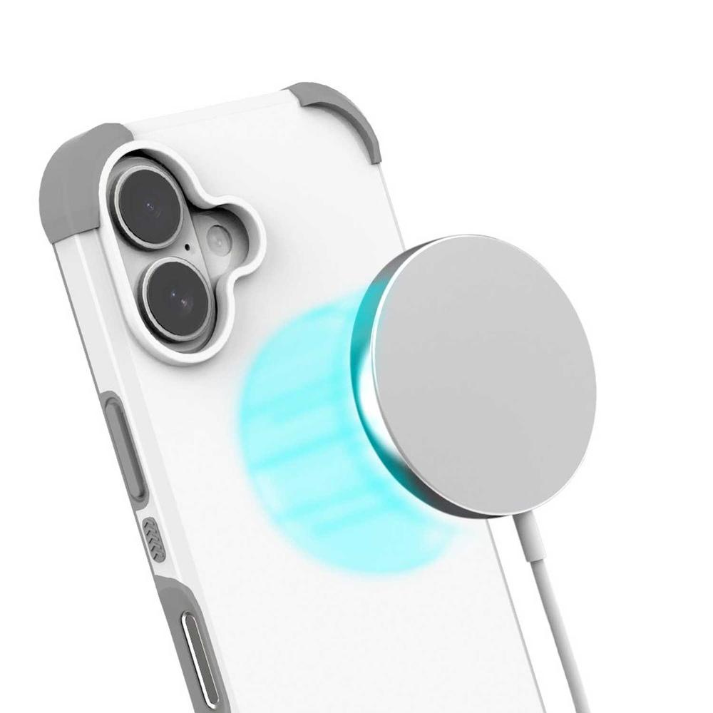 Foto 4 pulgar | . Funda Puregear Dualtek Mag Para Iphone 16 Plus Blanca Compatible Con Magsafe