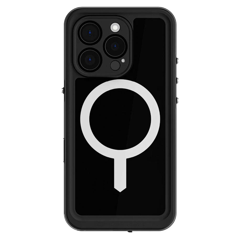 Foto 3 pulgar | . Funda Ghostek Nautical Para Iphone 16 Pro Max Negra Mag Contra Agua