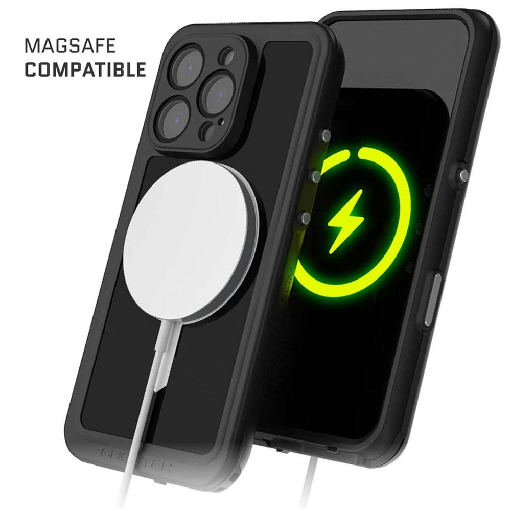 Foto 6 pulgar | . Funda Ghostek Nautical Para Iphone 16 Pro Max Negra Mag Contra Agua