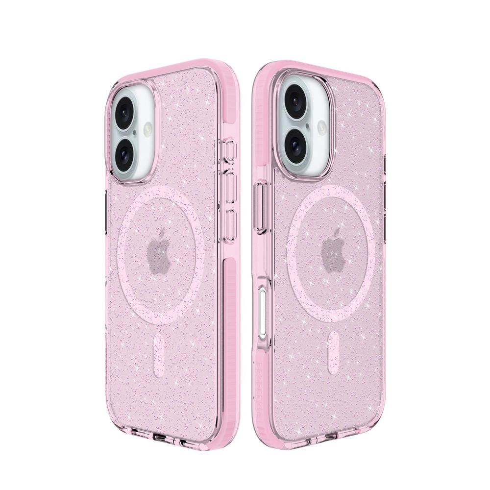 Foto 4 pulgar | . Funda Prodigee Superstar Mag Para Iphone 16 Plus Rosa Brillos