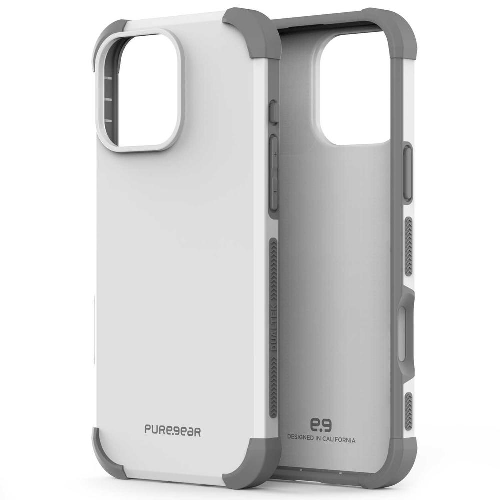 Foto 6 pulgar | . Funda Puregear Dualtek Para Iphone 16 Pro Max Blanca