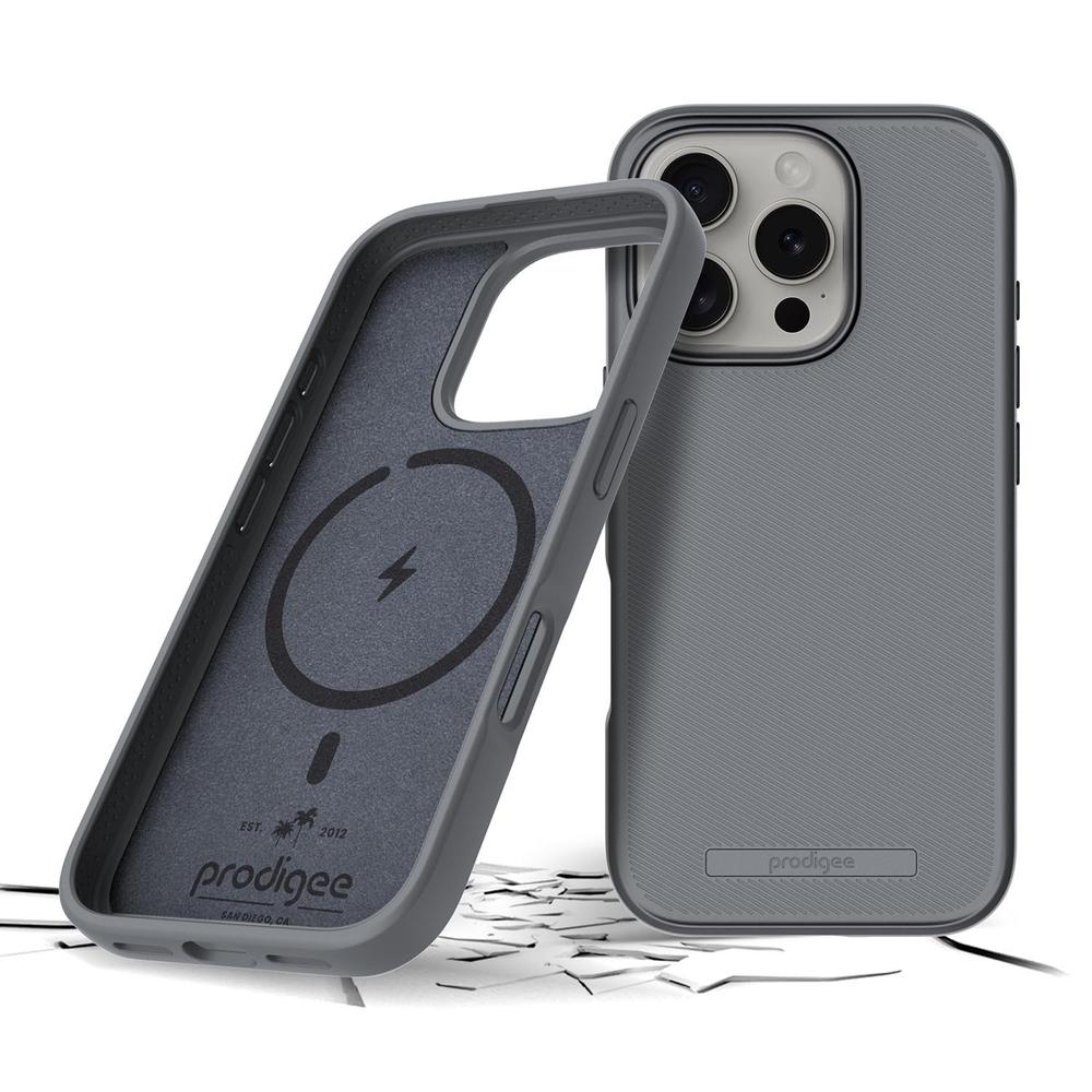 Foto 3 pulgar | . Funda Prodigee Solid Mag Para Iphone 16 Pro - Gris Pewter