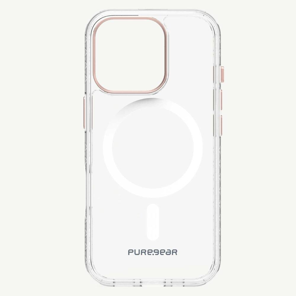 Foto 2 | . Funda Puregear Slimshell Plus Mag Para Iphone 16 Pro Transp Rosa Compatible Con Magsafe