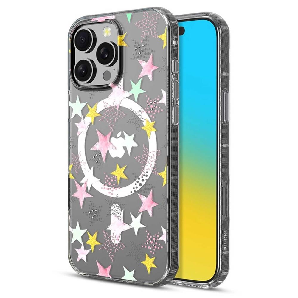 Foto 2 pulgar | . Funda Mybat Mood Con Magsafe Para Iphone 16 Pro - Estrellas