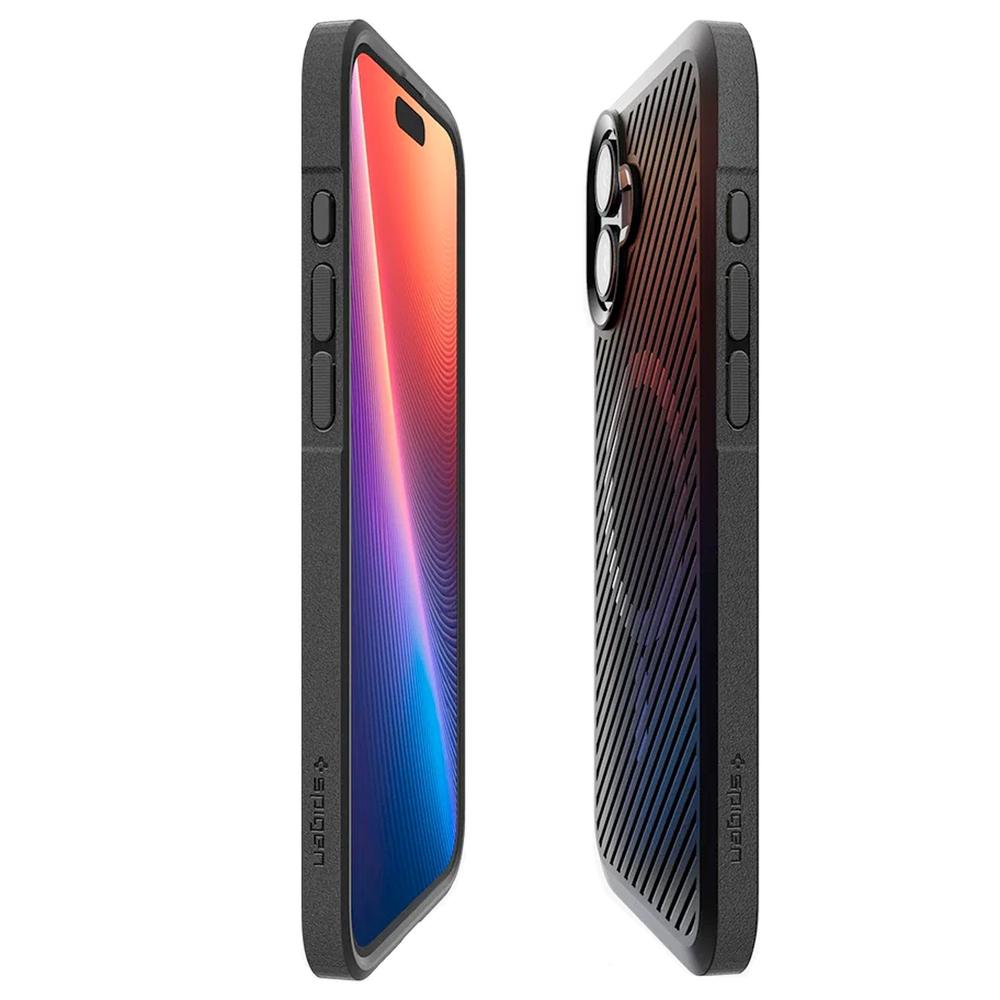 Foto 3 | Funda Spigen Core Armor para iPhone 16 Plus Negra