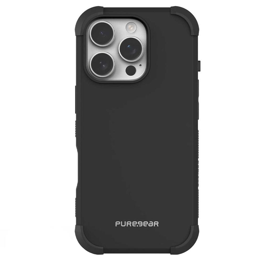Foto 2 pulgar | . Funda Puregear Dualtek Para Iphone 16 Pro Negra