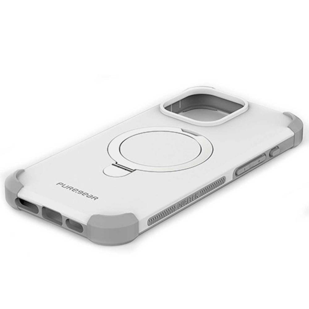 Foto 3 pulgar | . Funda Puregear Dualtek Kik Para Iphone 16 Pro Blanca Compatible Con Magsafe
