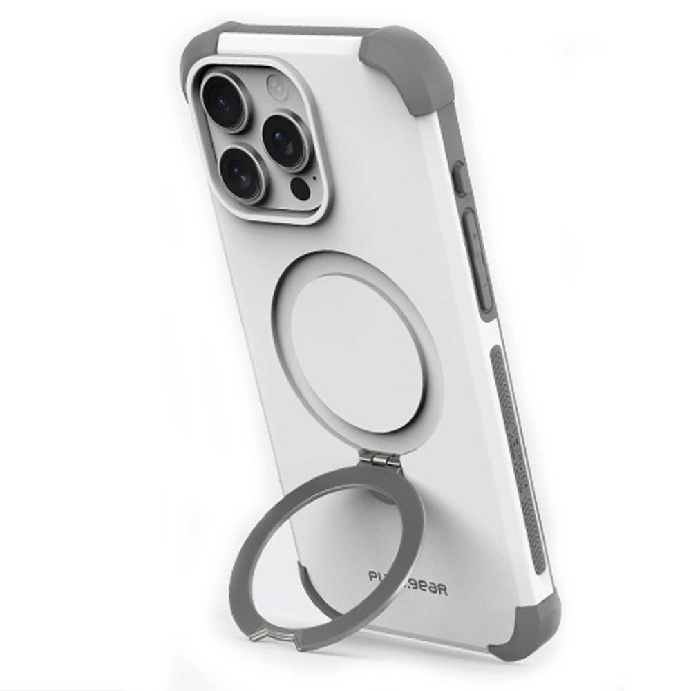 Foto 4 pulgar | . Funda Puregear Dualtek Kik Para Iphone 16 Pro Blanca Compatible Con Magsafe