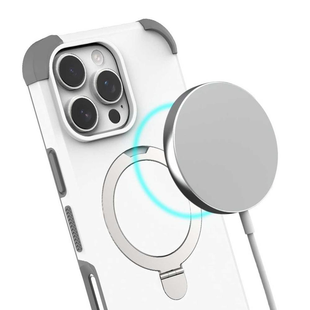 Foto 5 pulgar | . Funda Puregear Dualtek Kik Para Iphone 16 Pro Blanca Compatible Con Magsafe