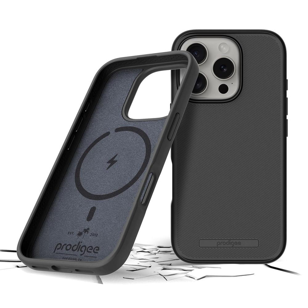 Foto 3 pulgar | . Funda Prodigee Solid Mag Para Iphone 16 Pro Max - Negra
