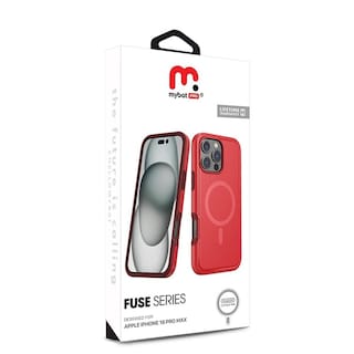 Foto 3 | Funda Mybat Fuse con Magsafe para iPhone 16 Pro Max Roja
