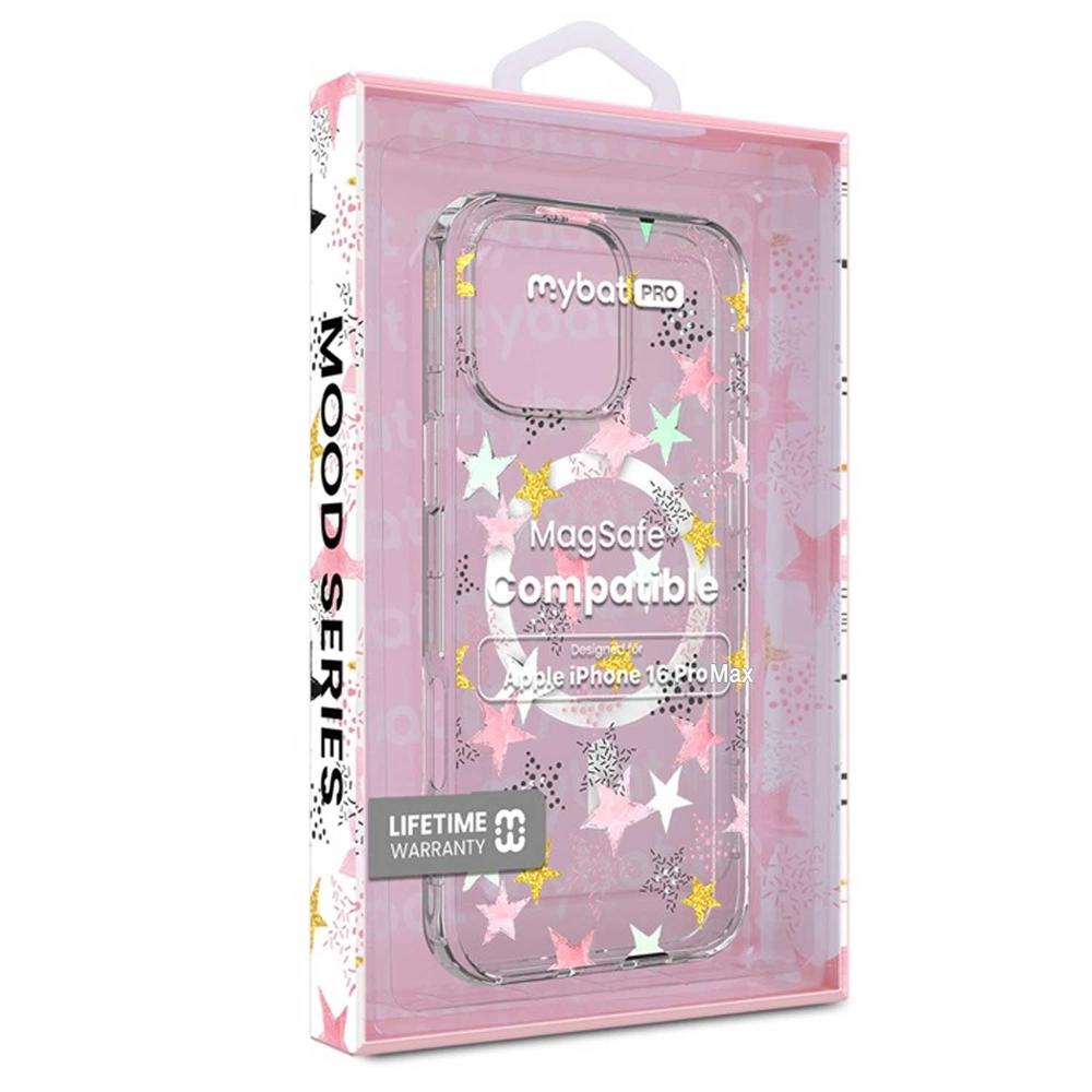 Foto 3 pulgar | . Funda Mybat Mood Con Magsafe Para Iphone 16 Pro Max - Estrellas