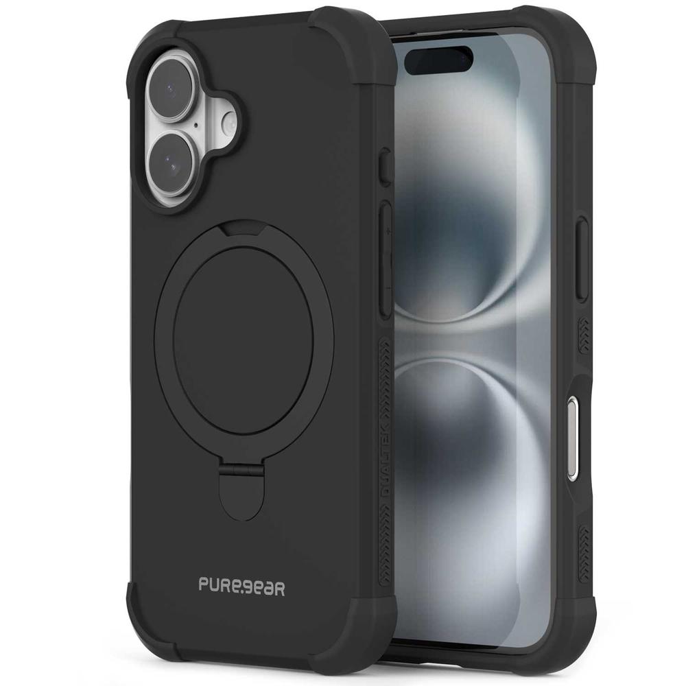 Foto 6 | . Funda Puregear Dualtek Kik Para Iphone 16 Plus Negra Compatible Con Magsafe