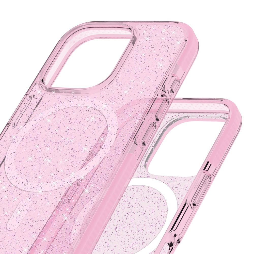 Foto 4 pulgar | . Funda Prodigee Superstar Mag Para Iphone 16 Pro Max Rosa Brillos