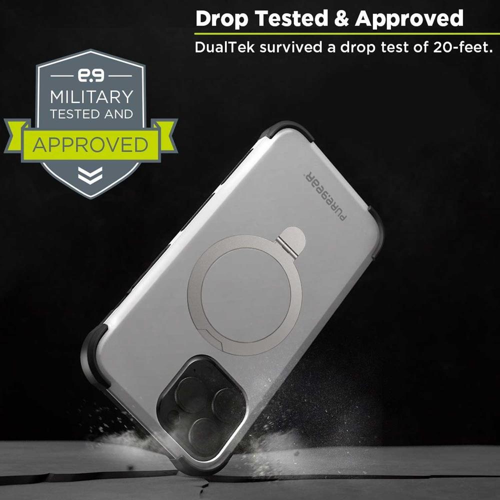 Foto 3 | . Funda Puregear Dualtek Kik Para Iphone 16 Blanca Compatible Con Magsafe