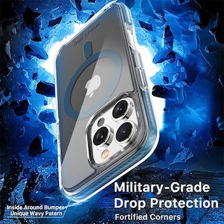 Foto 5 | . Funda Mybat Vivid Con Magsafe Para Iphone 16 Pro Max - Azul