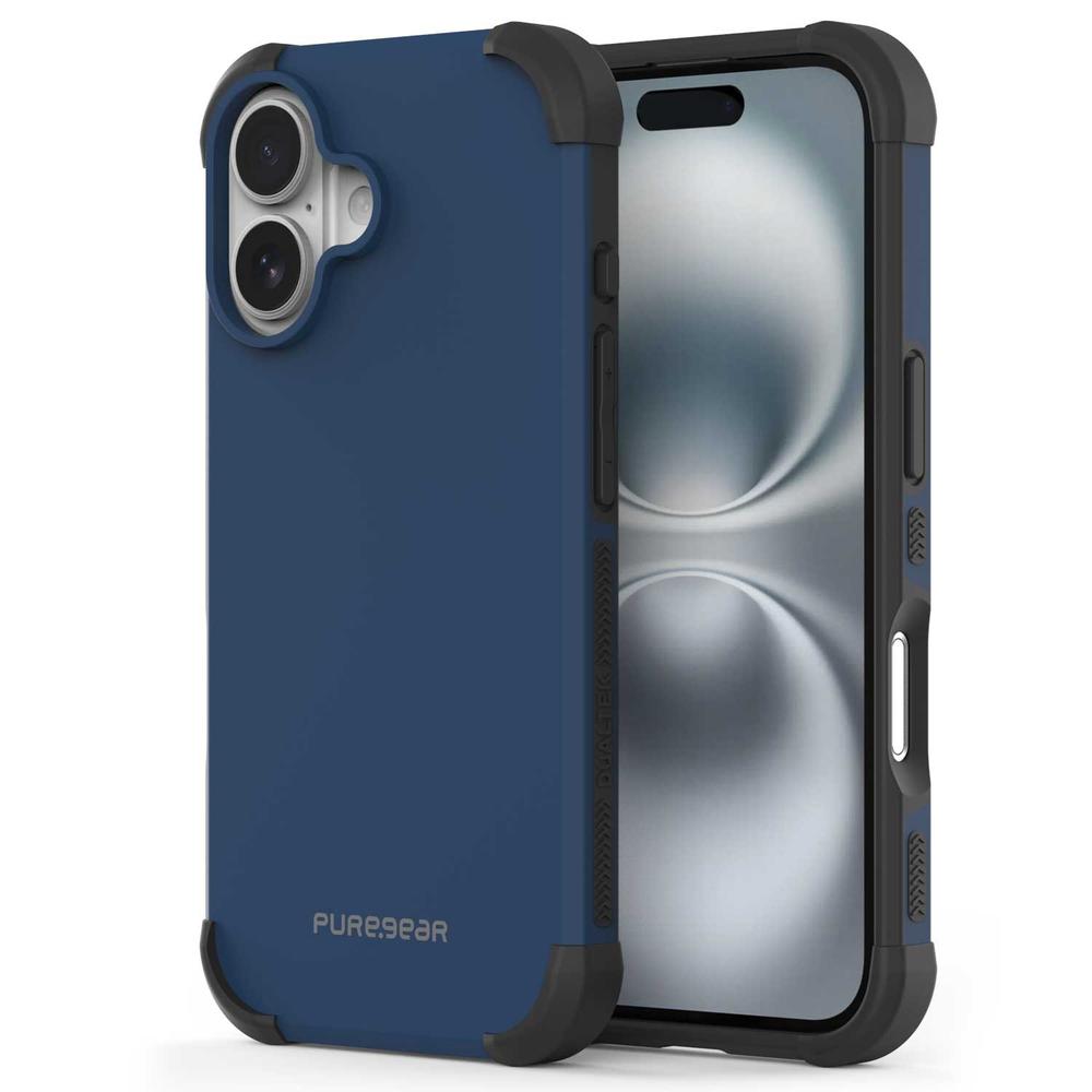 Foto 5 pulgar | . Funda Puregear Dualtek Mag Para Iphone 16 Plus Azul Compatible Con Magsafe