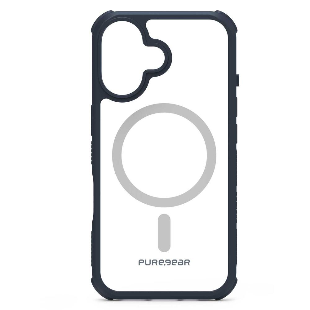 Foto 2 | . Funda Puregear Dualtek Clear Para Iphone 16 Trans Azul