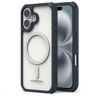 Foto 3 | . Funda Puregear Dualtek Clear Para Iphone 16 Trans Azul