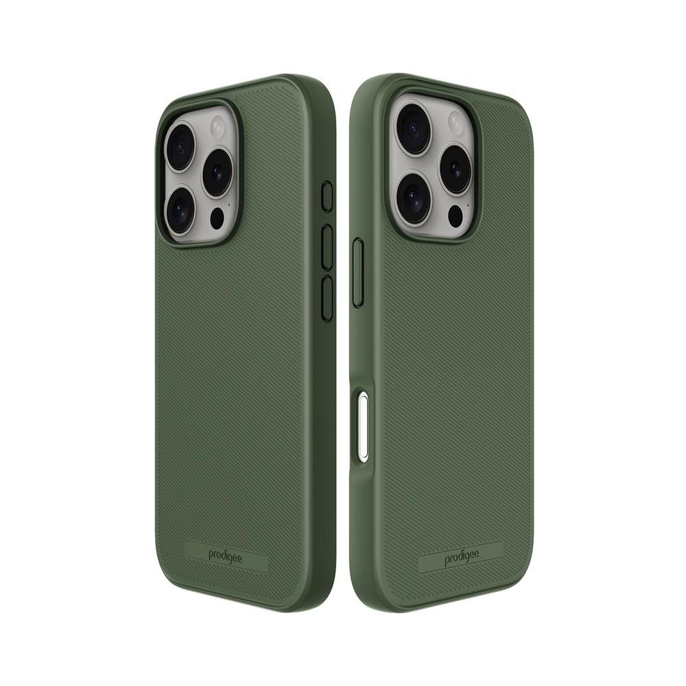 Foto 5 pulgar | . Funda Prodigee Solid Mag Para Iphone 16 Pro Max - Verde Hunter