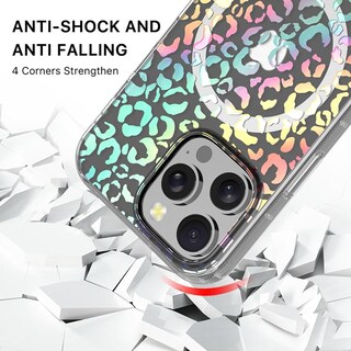Foto 3 | . Funda Mybat Mood Con Magsafe Para Iphone 16 Pro Max - Leopardo