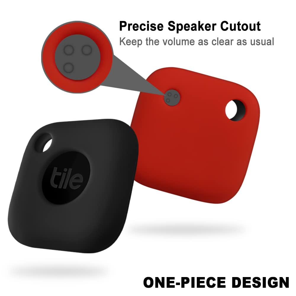 Foto 5 pulgar | Funda De Silicona Geiomoo Para Tile Mate 2022 Con Mosquetón (paquete De 2) - Venta Internacional.